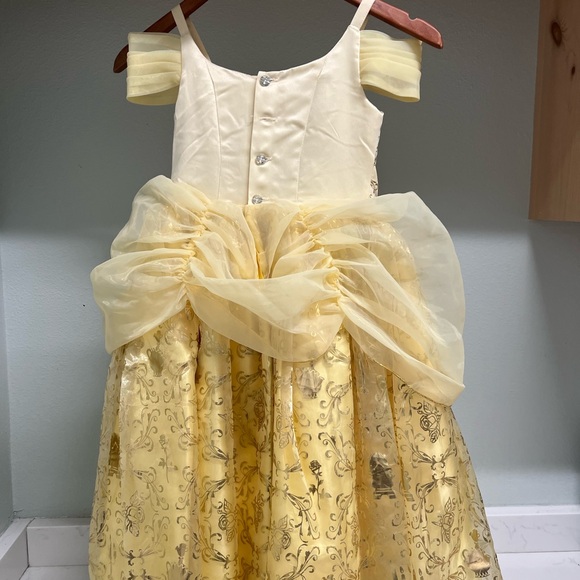 Disney Parks Princess Belle Ball Gown Costume – Girls Size 5/6 - Picture 4 of 5